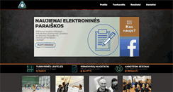 Desktop Screenshot of kta.lt